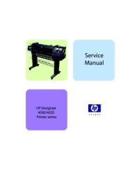 cover of the book HP Designjet 4000, 4020 Series (service manual)