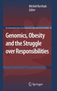 cover of the book Genomics, Obesity and the Struggle over Responsibilities