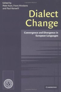 cover of the book Dialect Change: Convergence and Divergence in European Languages