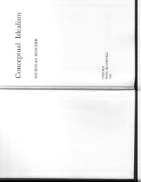 cover of the book Conceptual Idealism