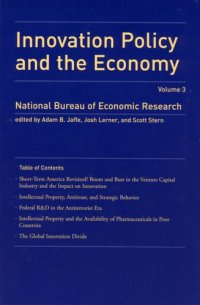 cover of the book Innovation Policy and the Economy, Volume 3 (NBER Innovation Policy and the Economy)