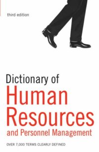 cover of the book Dictionary of Human Resources and Personnel Management: Over 7,000 Terms Clearly Defined