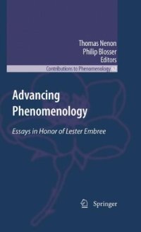 cover of the book Advancing Phenomenology: Essays in Honor of Lester Embree