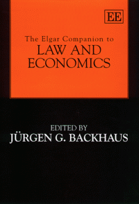 cover of the book The Elgar Companion to Law and Economics 1999