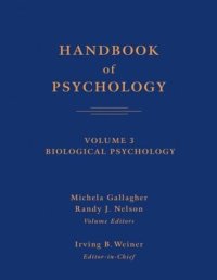 cover of the book Handbook of Psychology, Biological Psychology