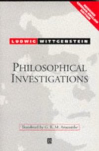 cover of the book Philosophical Investigations Philosophische Untersuchungen