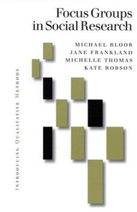 cover of the book Focus Groups in Social Research