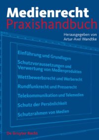 cover of the book Medienrecht Praxishandbuch