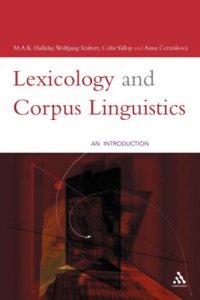 cover of the book Lexicology and Corpus Linguistics (Open Linguistics)