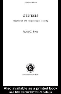 cover of the book Genesis: Procreation and the Politics of Identity (Old Testament Readings)