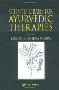 cover of the book Scientific Basis for Ayurvedic Therapies