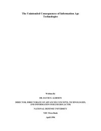 cover of the book The Unintended Consequences of Information Age Technologies