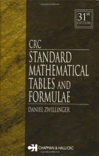 cover of the book CRC Standard Mathematical Tables and Formulae, 31st Edition