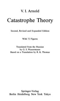 cover of the book Catastrophe Theory - 2nd Edition