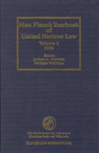 cover of the book Yearbook of United Nations Law 1998 (Max Planck Yearbook of United Nations Law)