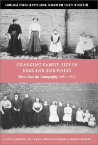 cover of the book Changing Family Size in England and Wales: Place, Class and Demography, 1891-1911