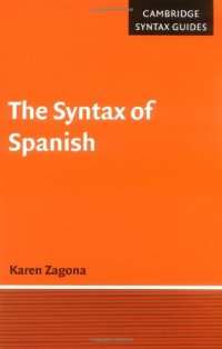 cover of the book The Syntax of Spanish