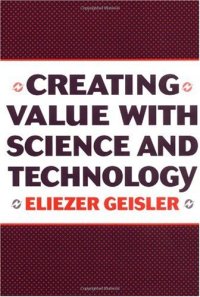 cover of the book Creating Value with Science and Technology