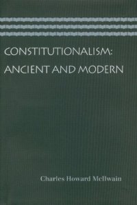 cover of the book Constitutionalism: Ancient and Modern