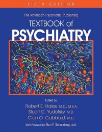 cover of the book Textbook of Psychiatry of American Psychiatric Publishing, 5th Edition