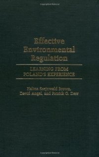 cover of the book Effective Environmental Regulation: Learning from Poland's Experience