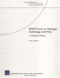 cover of the book RAND Forum on Hydrogen Technology and Policy: A Conference Report