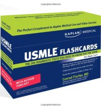 cover of the book Kaplan Medical USMLE Diagnostic Test Flashcards: The 200 Diagnostic Test Questions You Need to Know for the Exam for Steps 2 & 3