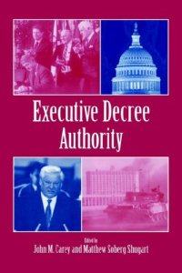 cover of the book Executive Decree Authority