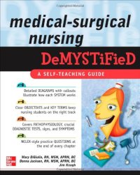 cover of the book Medical-Surgical Nursing DeMystiFied - A Self-Teaching Guide