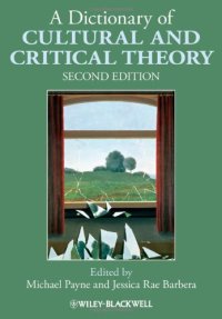 cover of the book A Dictionary of Cultural and Critical Theory, Second Edition