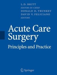 cover of the book Acute Care Surgery: Principles and Practice