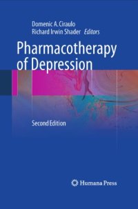 cover of the book Pharmacotherapy of Depression