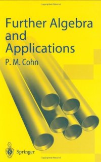 cover of the book Further Algebra and Applications