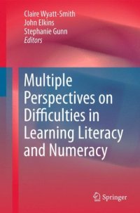 cover of the book Multiple Perspectives on Difficulties in Learning Literacy and Numeracy