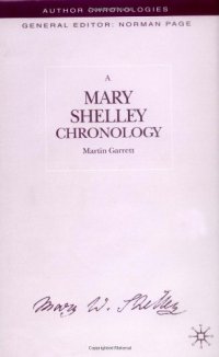 cover of the book A Mary Shelley Chronology