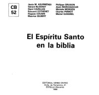 cover of the book El Espiritu Santo en la Biblia