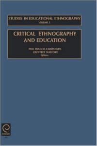 cover of the book Critical Ethnography and Education