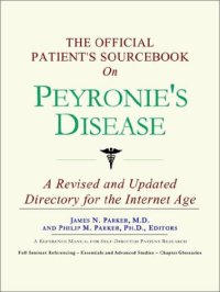 cover of the book The Official Patient's Sourcebook on Peyronie's Disease