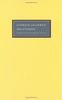 cover of the book State of Exception