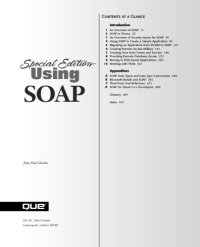 cover of the book Special Edition Using SOAP (Special Edition Using)