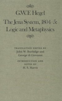 cover of the book The Jena System, 1804-05: Logic and Metaphysics