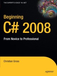 cover of the book Beginning C# 2008: From Novice to Professional