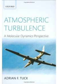 cover of the book Atmospheric Turbulence: a molecular dynamics perspective