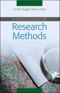 cover of the book A Gentle Guide to Research Methods