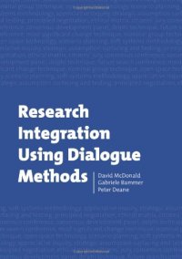 cover of the book Research Integration Using Dialogue Methods