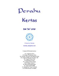 cover of the book Perahu Kertas