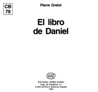 cover of the book El Libro de Daniel