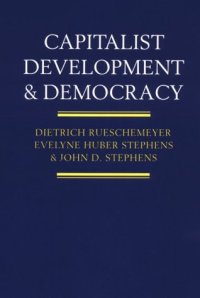 cover of the book Capitalist Development and Democracy