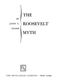 cover of the book The Roosevelt Myth