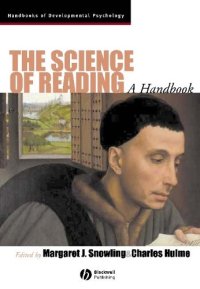 cover of the book The Science of Reading: A Handbook (Blackwell Handbooks of Developmental Psychology)